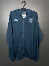 LEEDS UNITED TRAINING FOOTBALL JACKET KAPPA SHIRT JERSEY SIZE XXL ADULT