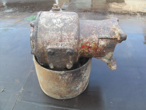 Vintage pto flat belt - belt, pulley