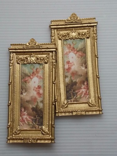 Dolls house ornate picture - dolls,