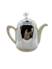 Vtg Ever Hot Ceramic Teapot