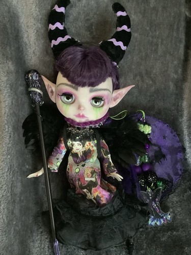 Custom ooak maleficent - custom,