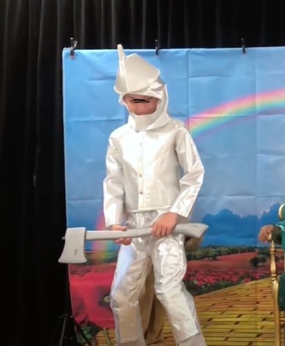 Wizard tin man costume - of,