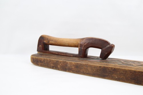 Scandinavian carved mangle - scandinavian,
