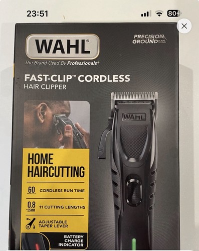Wahl fast clip - wahl, cordless