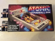 Tomy Atomic Arcade Pinball Game. This Is A Vintage Tabletop Tomy In 1979. Rare