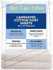 DUST SHEET COTTON HEAVY DUTY