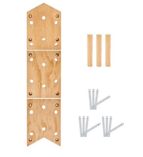Climbing pegboard 12x48 - climbing,