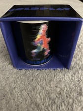 Coldplay Fuzzy Man Mug official merch new in box music memorabila cup