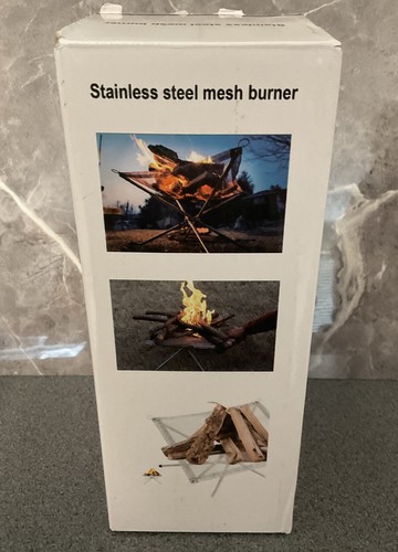 Stainless steel mesh fire pit - mesh,