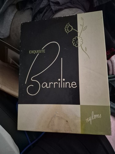 Vintage barriline nylons boxed - barriline,