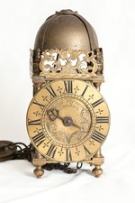 VERY RARE MINIATURE LANTERN CLOCK BY THOMAS VERNON, LONDON, CIRCA 1720