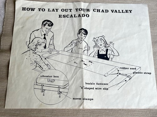 Vintage chad valley escalado - vintage,