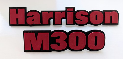Harrison m300 lathe - harrison, name
