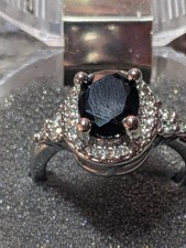 elegant S925 Black Opal and