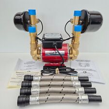 PumpWorld SuperGen N80TX Grundfos STN-2.0 B 2.0 Bar Universal Twin Shower Pump