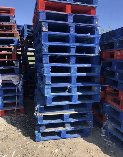 Blue red wooden - red, 40+