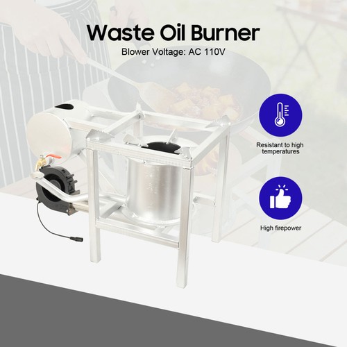 Waste oil burner stove heating - stove,