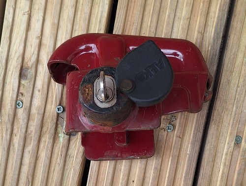 Alko hitch lock - lock, one