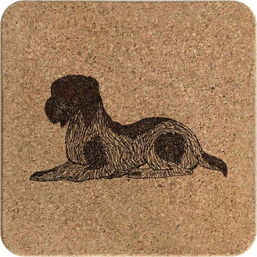 Italian spinone square cork - square,
