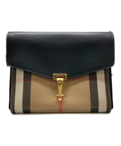 Burberry shoulder bag black - burberry,