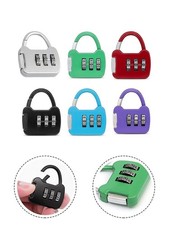 Color Padlock for Gym School and Staff Lockers Lightweight and Reliable