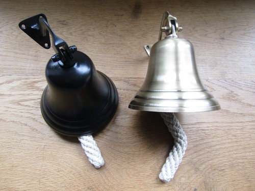 Ship bell wall mounted - wall, solid