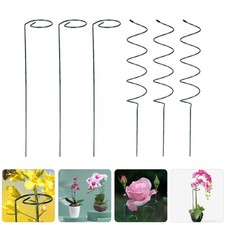 1 Set Potted Plant Support Rods Plant Spiral Type Support Gardening Accessories