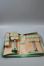 Vintage chrome and faux