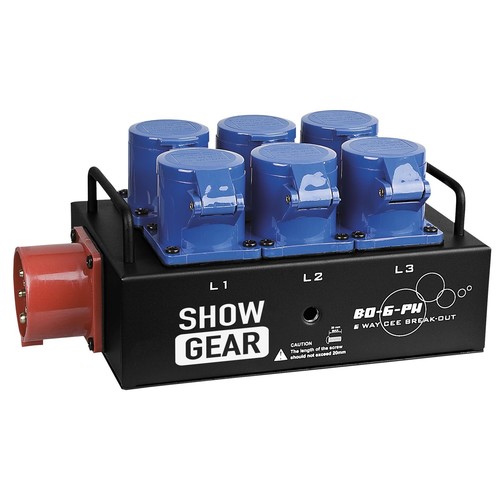 Showtec pwc phase power - 3,