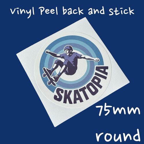 Skatopia vinyl sticker - vinyl,