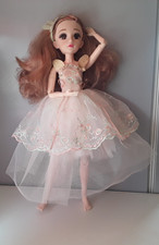 Ball Jointed Doll 18" Fixed