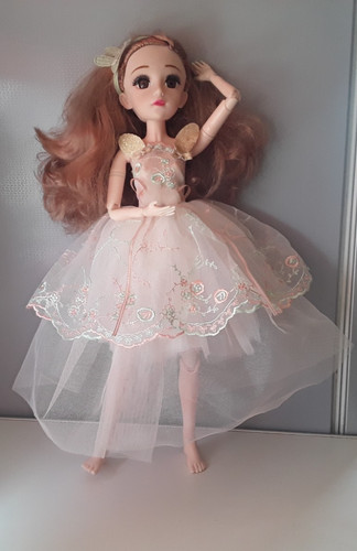 Ball jointed doll fixed - ball,
