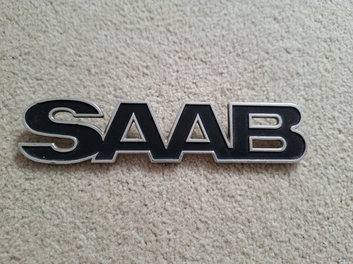Saab metal badge emblem - saab,
