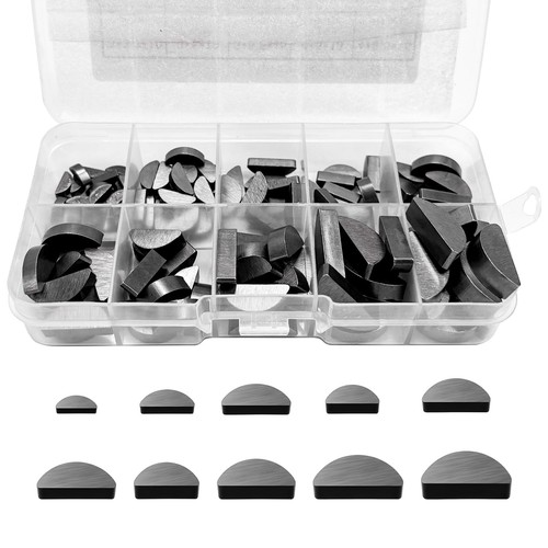 120pcs woodruff key assortment - woodruff,