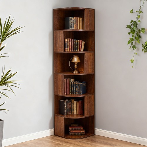Tier corner bookshelf - corner,