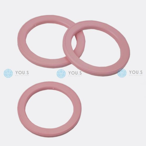 Pieces center rings - pieces, pink