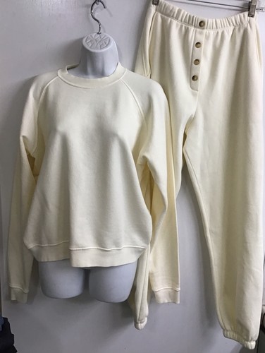 Donni sweatsuit cream long - donni,