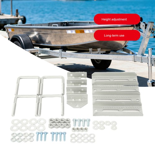 Boat trailer bunk brackets - trailer, kit