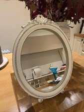 Laura Ashley Shabby Chic dressing table mirror  13.5" x 10.5"