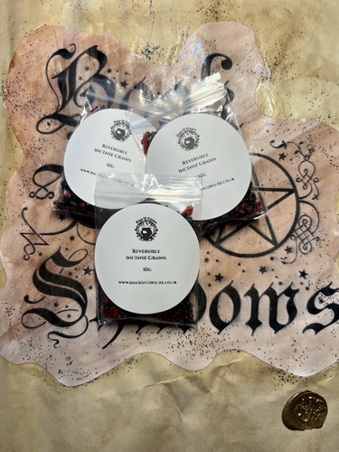 Reversible incense grains - grains,