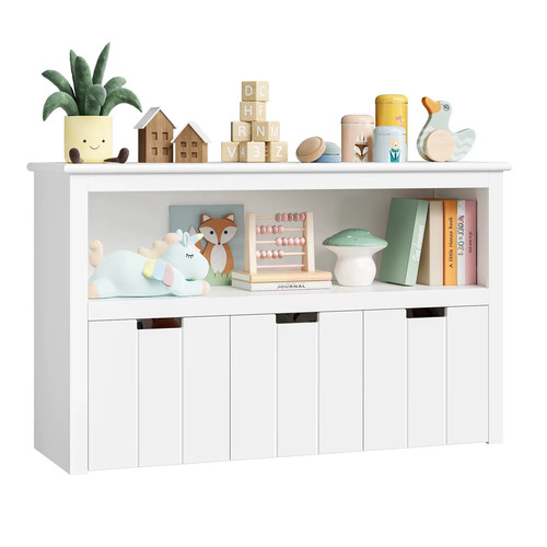 Toy storage unit kids bookcase - kids,