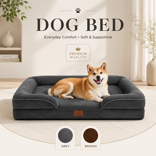 Orthopedic dog bed - orthopedic, large