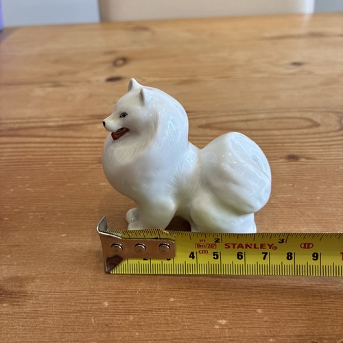 Vintage ceramic russian dog - vintage,