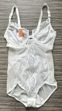 Vintage NEW NOS Montgomery Ward Lacey Girdle Bodysuit Lingerie Sz. 38B NWT
