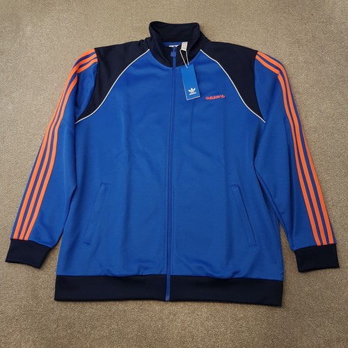 Adidas track jacket - track, blue