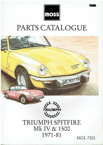Triumph spitfire mkiv 1500 - triumph,