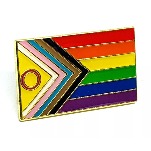 Progress pride badge flag - progress,