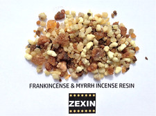 FRANKINCENSE & MYRRH INCENSE RESIN Premixed 40g Bag Peace Meditation Cleansing