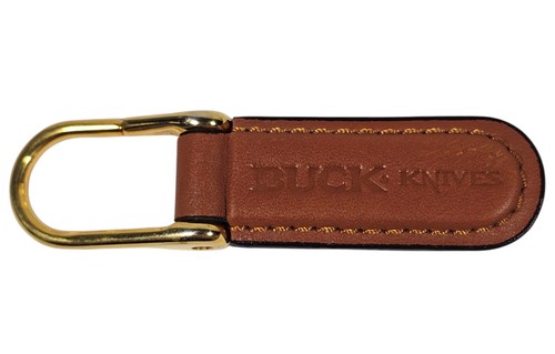 Vtg leather buck knives - buck, adv
