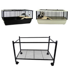 Rat Hamster Cage Grosvenor Extra Large Black or Grey Stand Optional